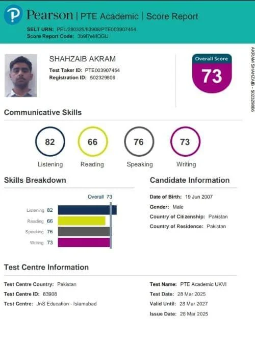 Student result 2